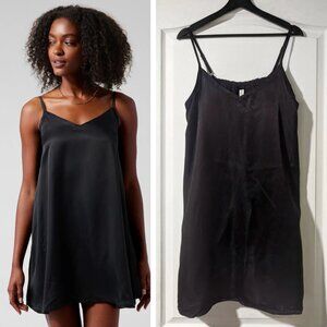 Athleta | Calm Cool Slip Dress In Black